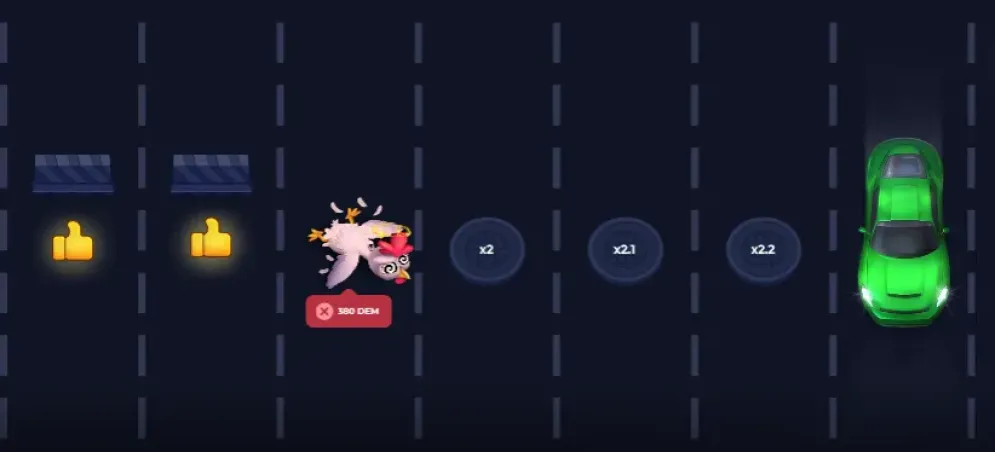Uncrossable Rush demo